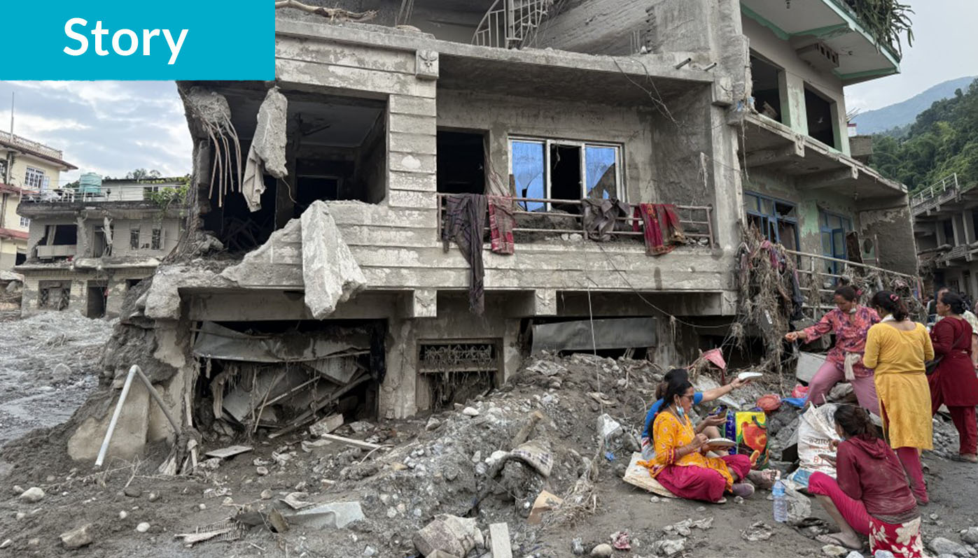 A country in mourning, a community in need